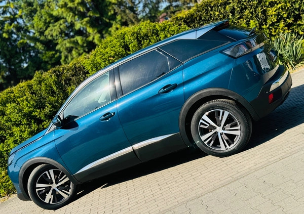 Peugeot 3008 cena 89900 przebieg: 169000, rok produkcji 2021 z Trzebnica małe 596